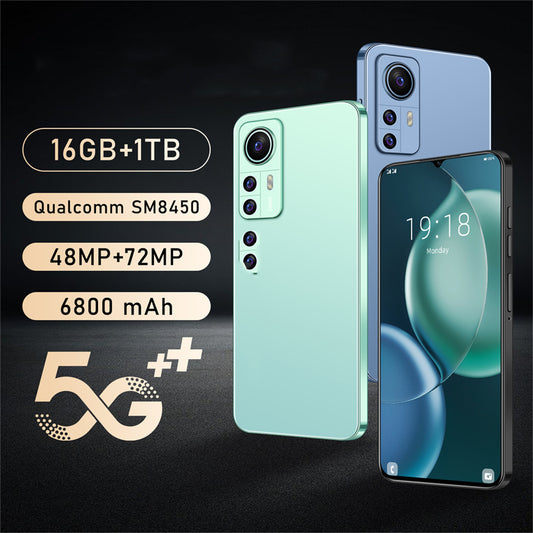 S23 Ultra Nuevo teléfono inteligente de pantalla grande 16+512GB