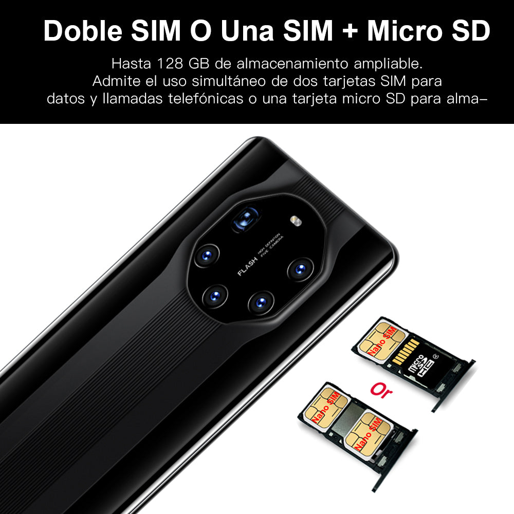 Teléfono inteligente Mate 40 RS de 7.2 pulgadas