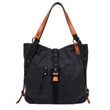 Canvas Backpack Shoulder Bag with Extra Large Capacity