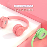 ASEQUIBLEGO Macaron Bluetooth Headset