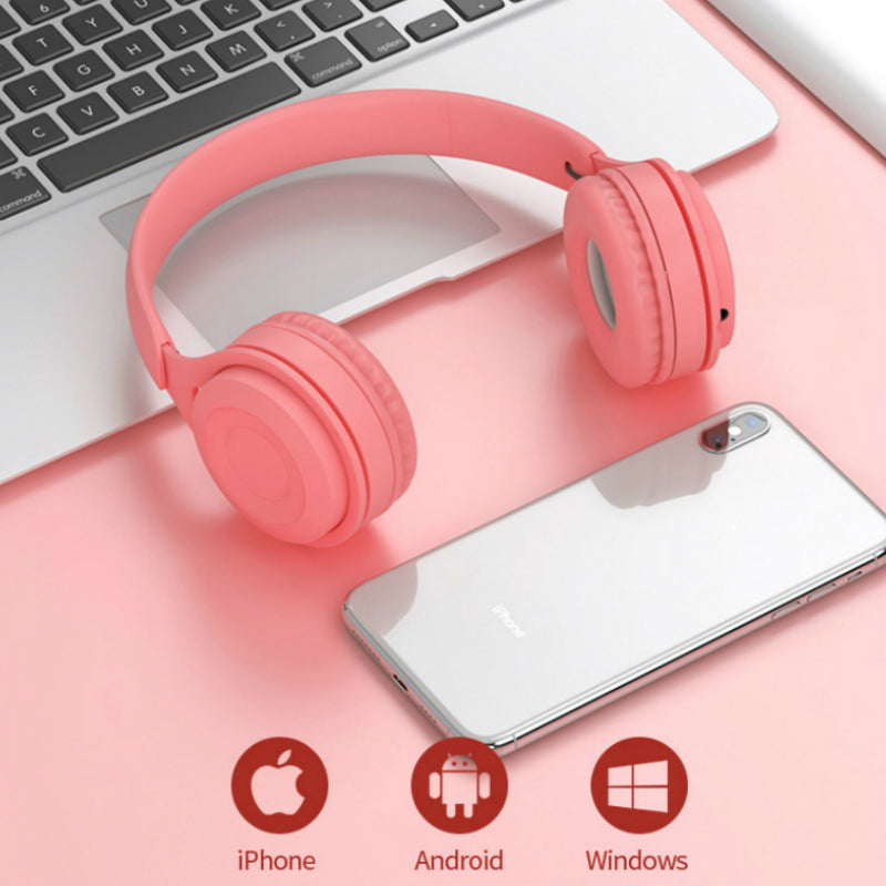 ASEQUIBLEGO Macaron Bluetooth Headset