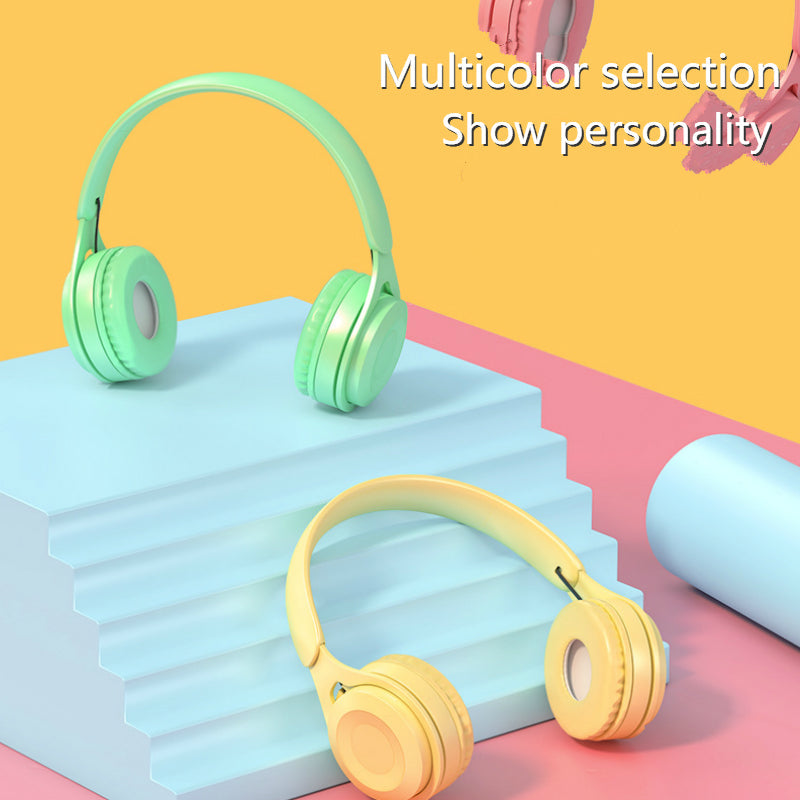 ASEQUIBLEGO Macaron Bluetooth Headset