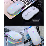 ASEQUIBLEGO Wireless Charging Bluetooth Mouse