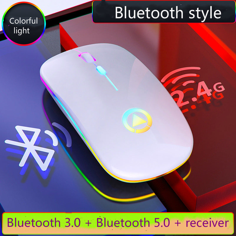 ASEQUIBLEGO Wireless Charging Bluetooth Mouse