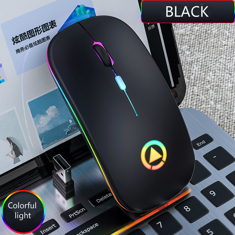 ASEQUIBLEGO Wireless Charging Bluetooth Mouse