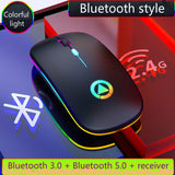 ASEQUIBLEGO Wireless Charging Bluetooth Mouse