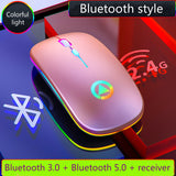 ASEQUIBLEGO Wireless Charging Bluetooth Mouse