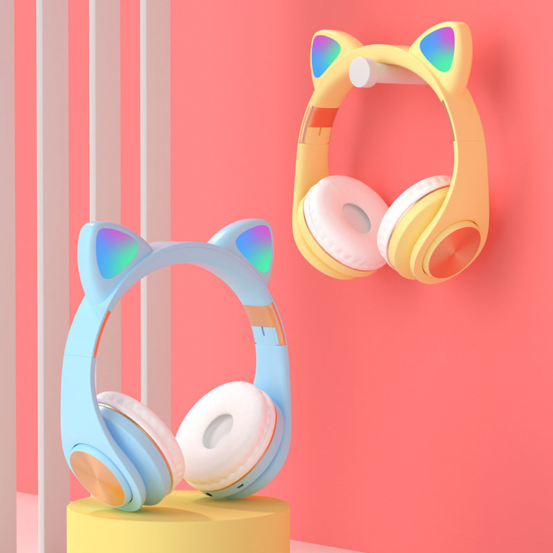 Cat Ear Wireless Sports Bluetooth Headset