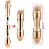 4 In 1 Makeup Brushes Foundation Eyebrow Shadow Eyeliner