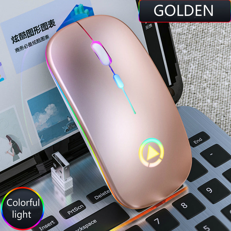 ASEQUIBLEGO Wireless Charging Bluetooth Mouse