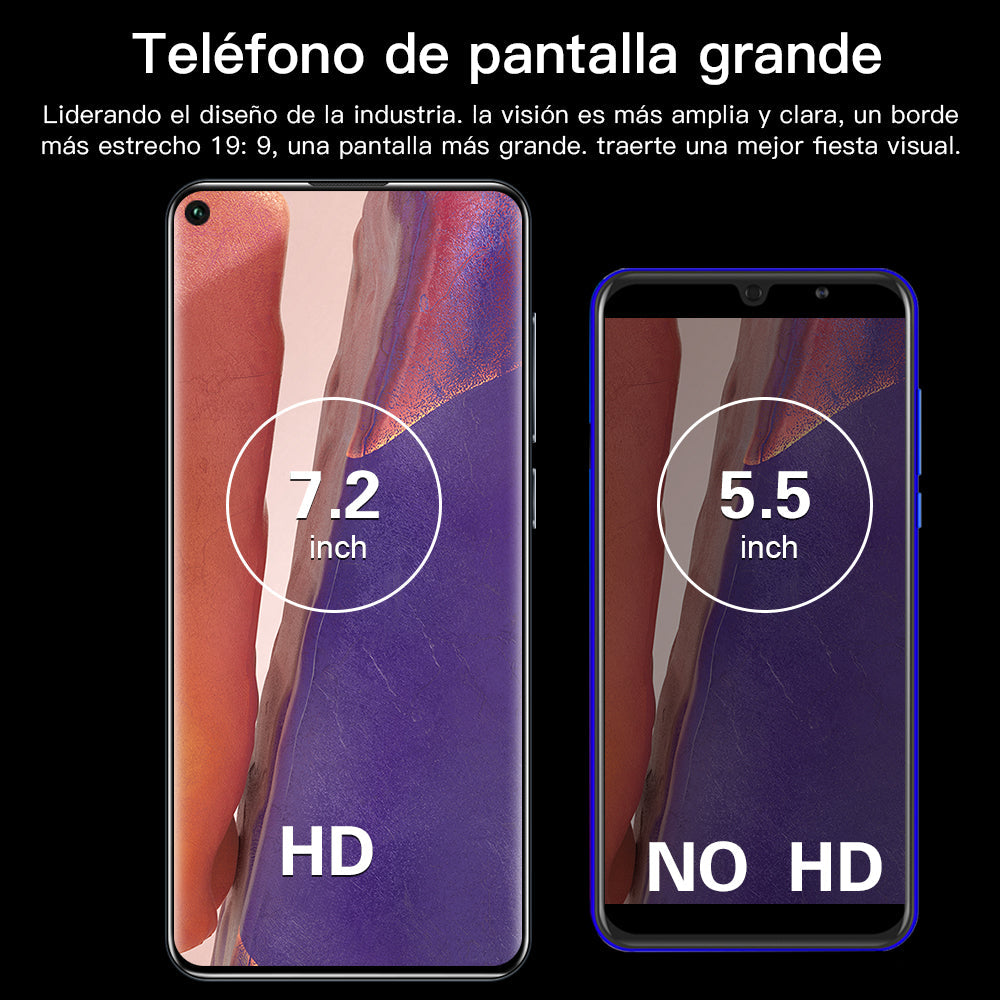 S40U 12+512GB Teléfono inteligente Android de 7.2 pulgadas