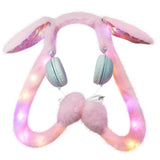 Cute Rabbit Wired Headset Computer Gaming Headsets