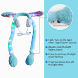 Cute Rabbit Wired Headset Computer Gaming Headsets