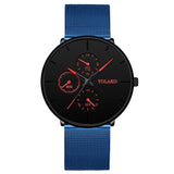 Reloj de negocios negro Reloj clásico de lujo