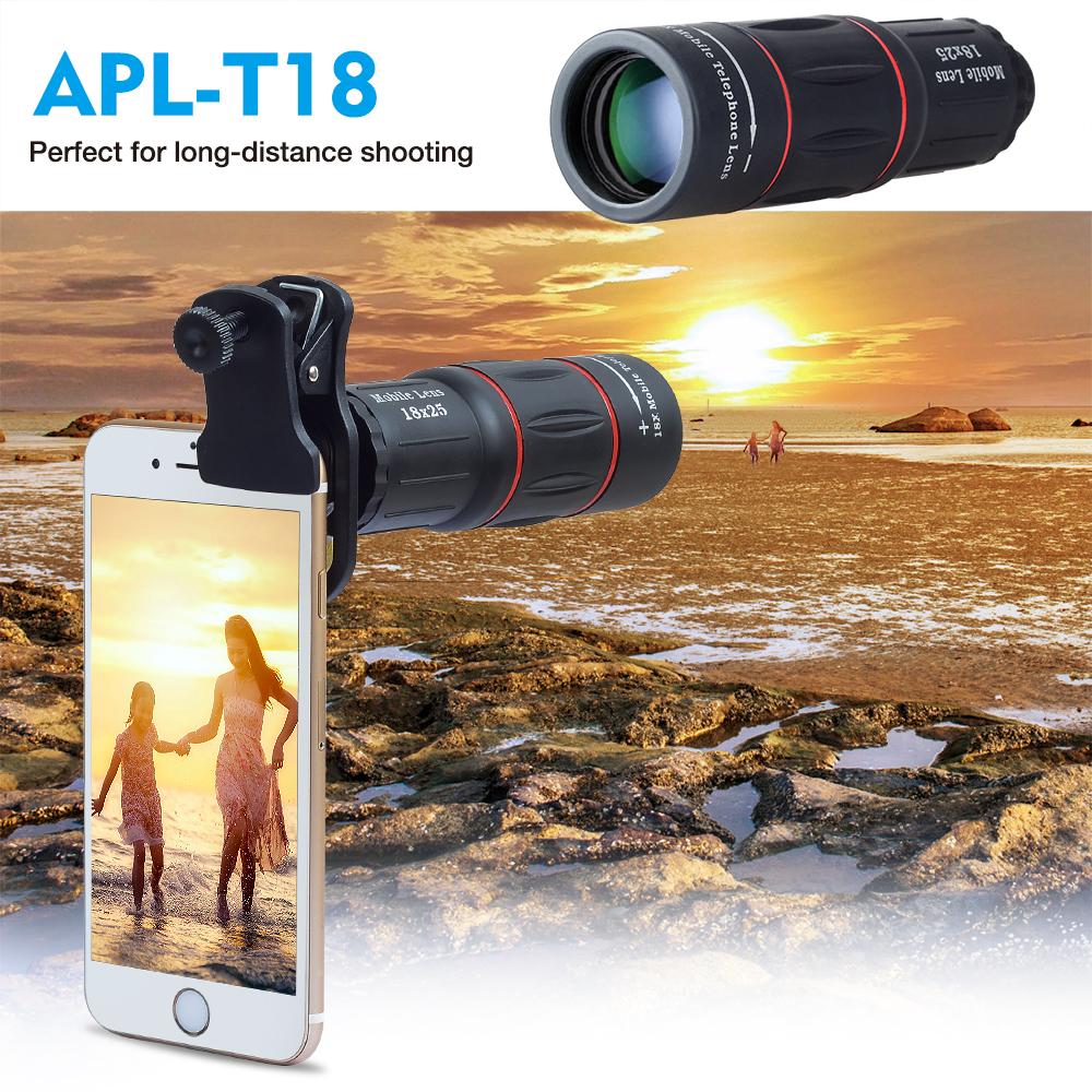 18X Telescope Zoom Lens Monocular Mobile Phone Camera Lens