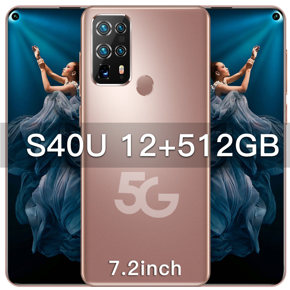 S40U 12+512GB Teléfono inteligente Android de 7.2 pulgadas