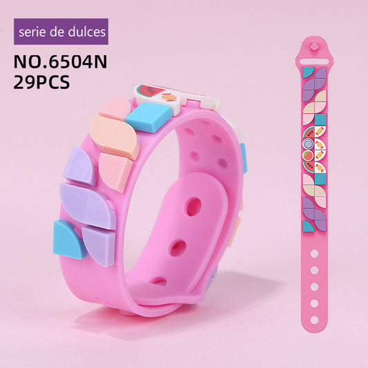 (Compre 3 y obtenga 2 gratis) Pulsera creativa para niños