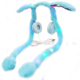 Cute Rabbit Wired Headset Computer Gaming Headsets