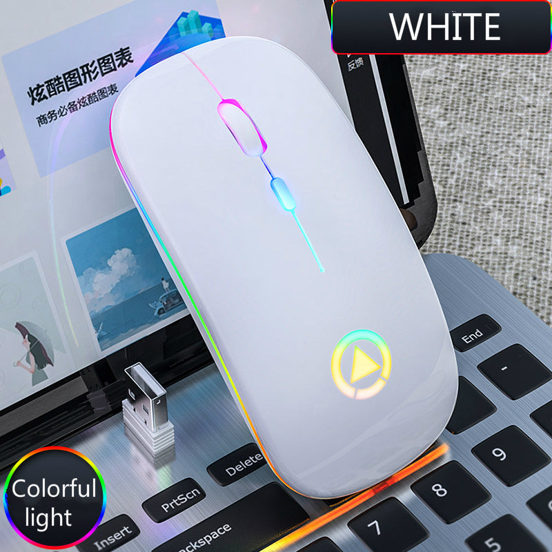 ASEQUIBLEGO Wireless Charging Bluetooth Mouse