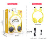 Creativity Cartoon Silicone Headset Bluetooth V5.0 Wireless Headphone