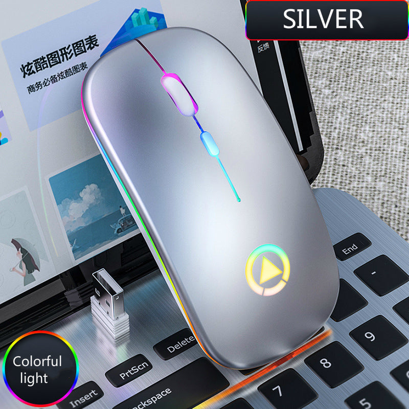 ASEQUIBLEGO Wireless Charging Bluetooth Mouse