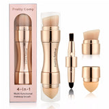 4 In 1 Makeup Brushes Foundation Eyebrow Shadow Eyeliner