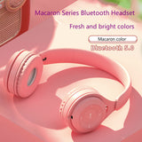 ASEQUIBLEGO Macaron Bluetooth Headset